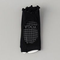 Chaussettes de yoga professionnelles Bioserica Era en coton peigné, à deux doigts, sans talon, antidérapantes pour Pilates, chaussettes à grip personnalisables