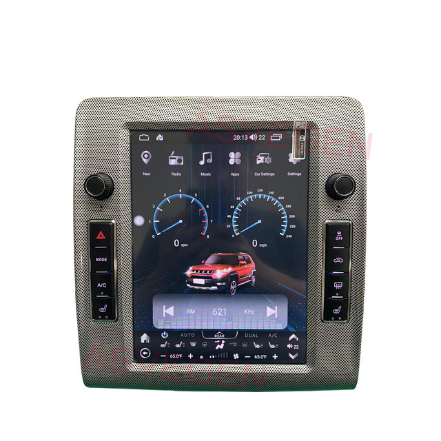 Factory Price 10.4  Inch Android 9.0 Screen Car GPS Navigation Car Radio Player for Dodge Challenger with Carplay