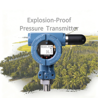 Solutions IoT, capteurs, logiciel, dispositif, capteur de pression haute pression antidéflagrant ExibIIBT4 0~1,6 MPa, ±0,5% FS, manomètre numérique