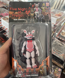 ฟิกเกอร์ Five Nights at <span class=keywords><strong>Freddy</strong></span>'s รุ่นที่ <span class=keywords><strong>6</strong></span> ชุด <span class=keywords><strong>6</strong></span> ตัว ของเล่นสะสม ของขวัญ ตกแต่งงานปาร์ตี้ - Product Image 4