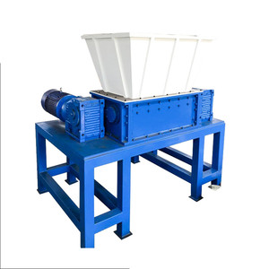 Broyeur de déchets plastiques et métaux à double arbre, prix usine, avec pompe à engrenages, haute efficacité 600-800kg/h, à vendre - Product Image 5