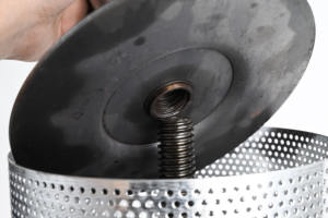 เครื่องคั้นน้ำผลไม้แบบมือหมุน สแตนเลส สำหรับใช้ในเชิงพาณิชย์ คั้นน้ำผึ้ง มะพร้าว ทับทิม ผัก พริกไทย และผลไม้อื่นๆ - Product Image 5