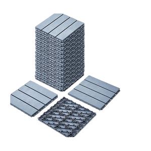 Pavés de patio en plastique, Tuiles de patio à emboîtement tous temps - Product Image 2