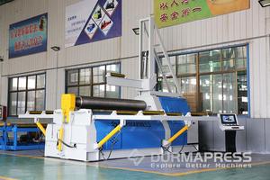 Máquina de Laminación CNC de 4 Rodillos W12 16X3000 de Gran Diámetro, Presión Uniforme, Servicio Pesado, Certificación CE - Product Image 4