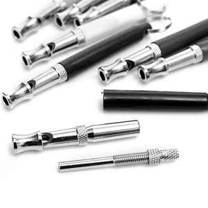 <span class=keywords><strong>Sifflet</strong></span> à ultrasons en acier inoxydable de qualité pour <span class=keywords><strong>chien</strong></span>, dispositif <span class=keywords><strong>anti</strong></span>-aboiement, répulsif, entraînement canin, fréquence réglable, sangle de cou - Product Image 5