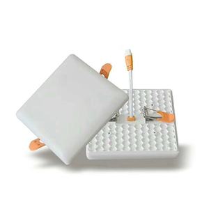 Lámpara de Techo <span class=keywords><strong>LED</strong></span> Cuadrada de <span class=keywords><strong>40x40</strong></span> cm, Delgada, Comercial, para Interiores y Escuelas, Fabricación Experta, Nuevo Modelo - Product Image 4