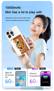 Mới thông minh kho báu loa không dây đa chức năng ba trong một thông minh có thể đeo sạc kho báu 10000mAh HD màn hình hình cầu - Product Image 6