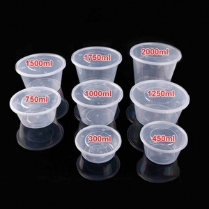 Sinh thái thân thiện bao bì hộp lấy đi bữa ăn chuẩn bị dùng một lần nhựa thực phẩm <span class=keywords><strong>Container</strong></span> có nắp đậy - Product Image 5