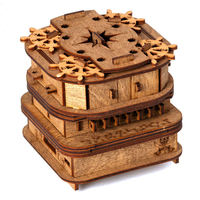 Escape Room Game for Adults, Smart Wooden Puzzle