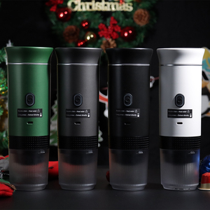 Mini máquina de café expreso portátil de 12V, máquina de cápsulas para coche, <span class=keywords><strong>cafetera</strong></span> de viaje autocalentable para café <span class=keywords><strong>molido</strong></span> <span class=keywords><strong>y</strong></span> cápsula NS - Product Image 1