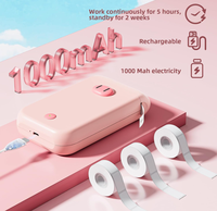 Vente de liquidation, ensemble cadeau, imprimante thermique sans fil Bluetooth intelligente, mini imprimante portable pour Android IOS