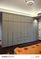 Ensemble complet de meubles pour enfants en bambou : lit superposé, bureau, armoire intégrés, multifonctionnel, design moderne et simple pour la maison