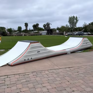 <span class=keywords><strong>Parques</strong></span> de patines modulares portátiles Patín inflable Bmx Rampas de agua y nieve Rampa de patín inflable - Product Image 4