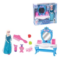Vente directe d'usine, magnifique et adorable ensemble de jouets pour filles, poupée princesse, jouets, poupée sirène