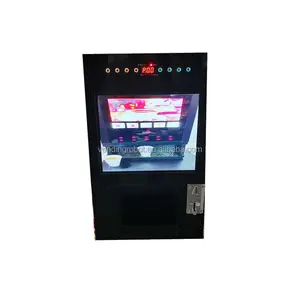 8 Mixing drinks automatic coffee vending machine with 17 inch LCD screen for advertisement WF1-306B