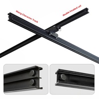 Rail de plafond fixe en alliage d'aluminium modèle LG G3M pour suspension en studio