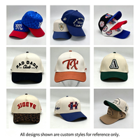 Gorra de Camionero Personalizada de Navidad, a Rayas Rojas y Blancas, con Bordado, para Fiestas, de Algodón, Ajustable, Tipo Béisbol