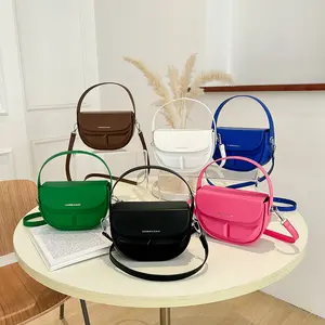 2023 Alibaba Supplier New Fashion Bags Women handbags Ladies stylish Crossbody saddle bags Wholesale Hot For All Seasons