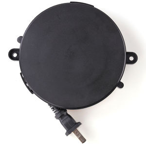 Mini 1,5m 220V Weiß-Schwarzes Automatisches Verlängerungskabel 2-Polig Kabelaufroller Kleine Einziehbare Elektrische Kabelvorrichtung - Product Image 4