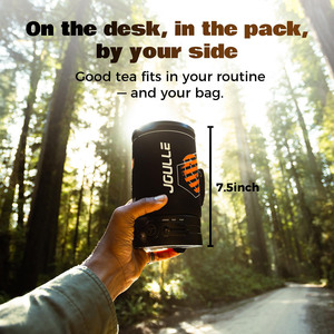 Cafetière électrique à percolation, bouilloire et infuseur à thé 2-en-1, cafetière 3 tasses, kit à thé portable <span class=keywords><strong>pour</strong></span> le camping et les voyages - Product Image 3