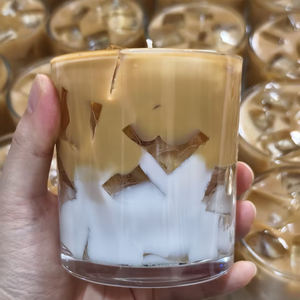 <b>Wholesale</b> Handmade Cold Coffee Themed Scented Soy Wax <b>Candle</b> Iced Latte Home Decor Coffee Shop Party Birthday Graduation - Product Image 4