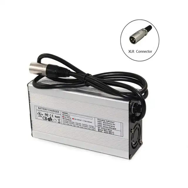 LiTime 14.6V 20A Lithium Battery Charger for 12V LiFePO4 Lithium Battery