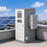 Système de stockage d'énergie solaire 90KWH 108KWH 216KWH Système d'énergie solaire hybride pour l'alimentation de secours en cas d'urgence