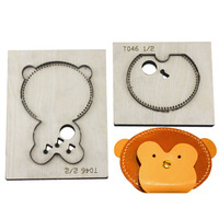 Plaque de découpe en aluminium pour fabrication de pendentifs en cuir DIY, matrice de tampographie, modèle de découpe, fabriqué au Fujian, fournitures d'impression typographique