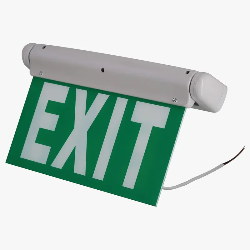Newest LED emergency exit sign with 3 hours emergency time with CE SAA