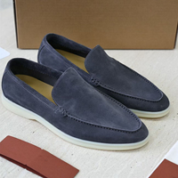 Klassische Herren-Loafer im italienischen Stil aus echtem Leder, bequeme Anzugschuhe für den täglichen Geschäftsgebrauch, luxuriöser italienischer Stil für Herren, Original