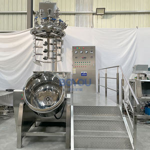 Máquina para Hacer Pasta de Dientes de Acero Inoxidable de Fábrica China, Mezclador al Vacío, Homogeneizador, Mezclador Industrial, Precio - Product Image 6