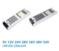 Alimentation à découpage encastrée MORNSUN LMF350-23B24UH 350,4W 24V 14,6A, large plage d'entrée 85-305VAC, avec PFC actif