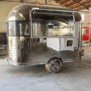Chariot de nourriture mobile avec toilettes, remorque de cuisine, chariot de nourriture de rue, chariot de hot-dogs mobile, camion de boulangerie, camion de café, remorque - Product Image 1