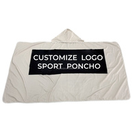Vente en gros de serviettes à langer pour la plage Poncho de surf à capuche réglable à boutons pour le surf, la natation, le bain, grand ajustement pour hommes et femmes, 180cm