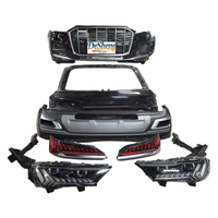 Mise à niveau vers un modèle haut de gamme, pour Audi Q7, transformation des anciens modèles en nouveaux, pare-chocs avant et arrière, phares LED, calandre, aileron arrière, ajustement précis