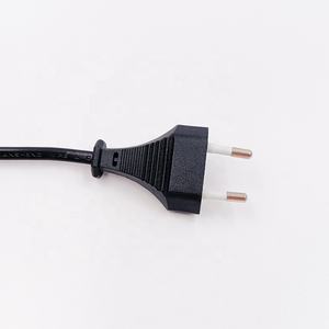 Cable de alimentación de 2 pines DE LA UE Enchufe europeo a IEC C7 Figura 8 Cable de alimentación para TV, <span class=keywords><strong>PS3</strong></span>, PS4, computadoras, impresoras - Product Image 2