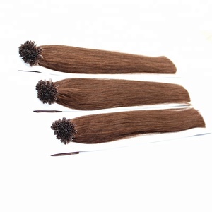 Russian 100 <b>Cheap</b> Remy U Tip Hair <b>Extensions</b> Wholesale 1G Strands Miami Nail Tap Hair <b>Extension</b> - Product Image 5