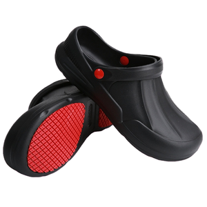 تصميم جيد مضاد للانزلاق للطهاة مدعم ميزات السلامة المهنية لموسم الخريف - Product Image 1