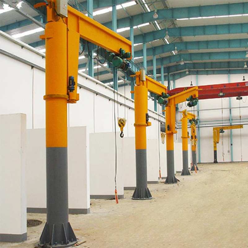 The Folding Jib Crane with Hoist