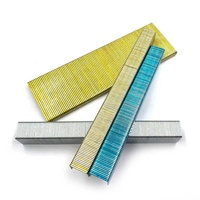 Staples Mahkota Baja Tahan Karat Galvanis Celup Panas 20GA Berkualitas Tinggi 1008J 1010J 1013J untuk Stapler Furnitur
