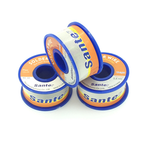 Venta caliente 0,6mm 1000g <span class=keywords><strong>Santer</strong></span> 63/37 Hight Quality Sin limpieza Alambre de soldadura Estaño Flux Colofonia Alambre de soldadura con núcleo activado - Product Image 2