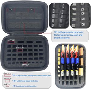 USB Flash Drive EVA Case <b>Memory</b> <b>Card</b> EVA Case EVA Storage Case for USB Drives - Product Image 3