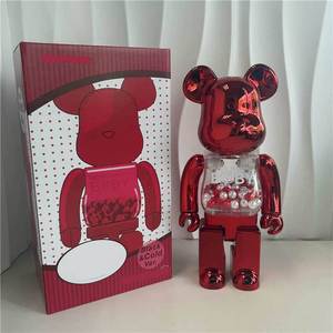 Bearbrick 400% Oso Violento, Girasol de Van Gogh, Conejo, Estrella, Luna, Cielo, Adorno, Juguete de Moda - Product Image 1