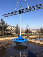 Mélangeur submersible Hyperboloid SQJB2000 3kW 5.5kW 316SS pour le traitement des eaux usées