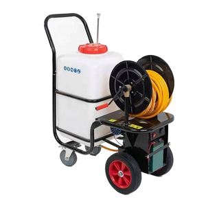 Agriculture Garden Water Spray Bottle Spraying Machine 60L Trolley Gasoline <b>Power</b> Hand Push Engine <b>Sprayer</b> - Product Image 1