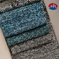 Tissu en polyester jacquard texturé épais et doux en chenille pour ameublement, coussins et meubles sectionnels – Vente en gros