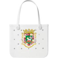 Sac de plage multifonctionnel en EVA, design personnalisé Porto Rico, pour les vacances et les activités de plein air, promotionnel