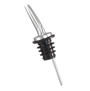 Shanghai vente en gros personnalisé rond liqueur 304 <span class=keywords><strong>bouchon</strong></span> de bec en acier inoxydable et liège <span class=keywords><strong>pour</strong></span> bouteilles d'huile et de vinaigre - Product Image 2