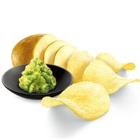 Chips de Camote Horneados Clásicos Más Vendidos 70g, Sabor a Mostaza Fresca, Aperitivo Salado Delicioso en Bolsa, Semiblandos, 22 Paquetes
