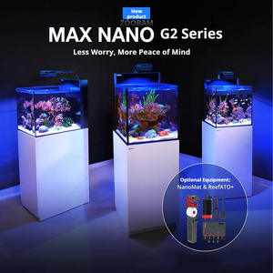Acquario <span class=keywords><strong>di</strong></span> Lusso Red Sea Max Nano G2 Tutto-in-Uno per Acqua Salata, Vasca per Barriera Corallina da 23,8 Galloni in <span class=keywords><strong>Vetro</strong></span> e Plastica, Penninsula da Scrivania per Pesci - Product Image 6
